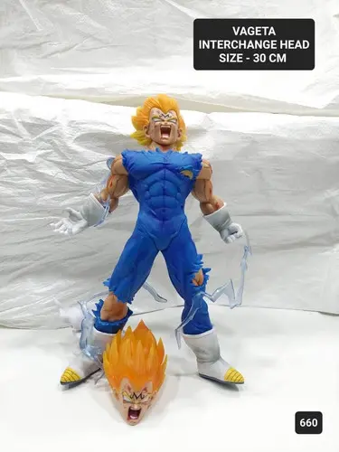 Veggita interchangeable head action figure size 30 cm