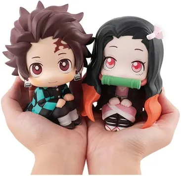 Tanjiro and nezuko figure
