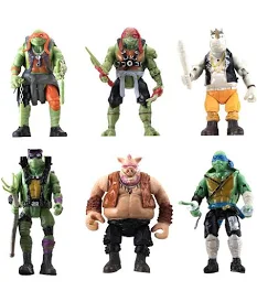 Ninja turtles set 6 size 15 cm