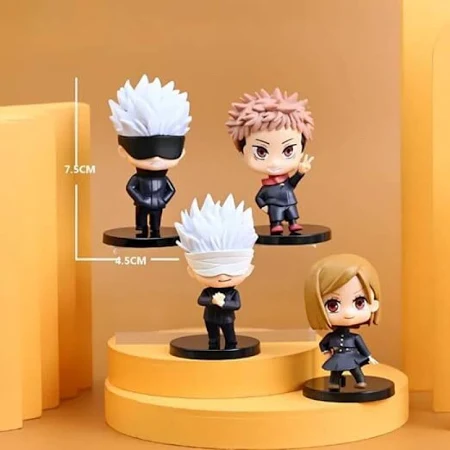 Jujutsu kasine set of 4 size 5-8 cm