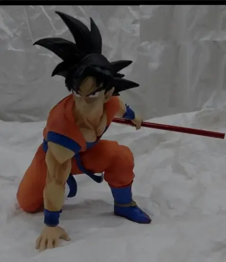 Goku with stick action figure size 15 cm