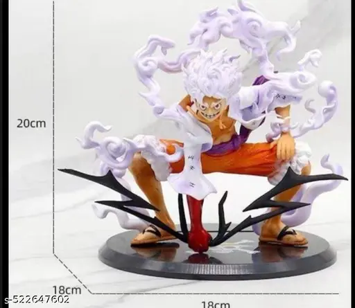 Luffy gear 5 showing power action figure size 20 cm